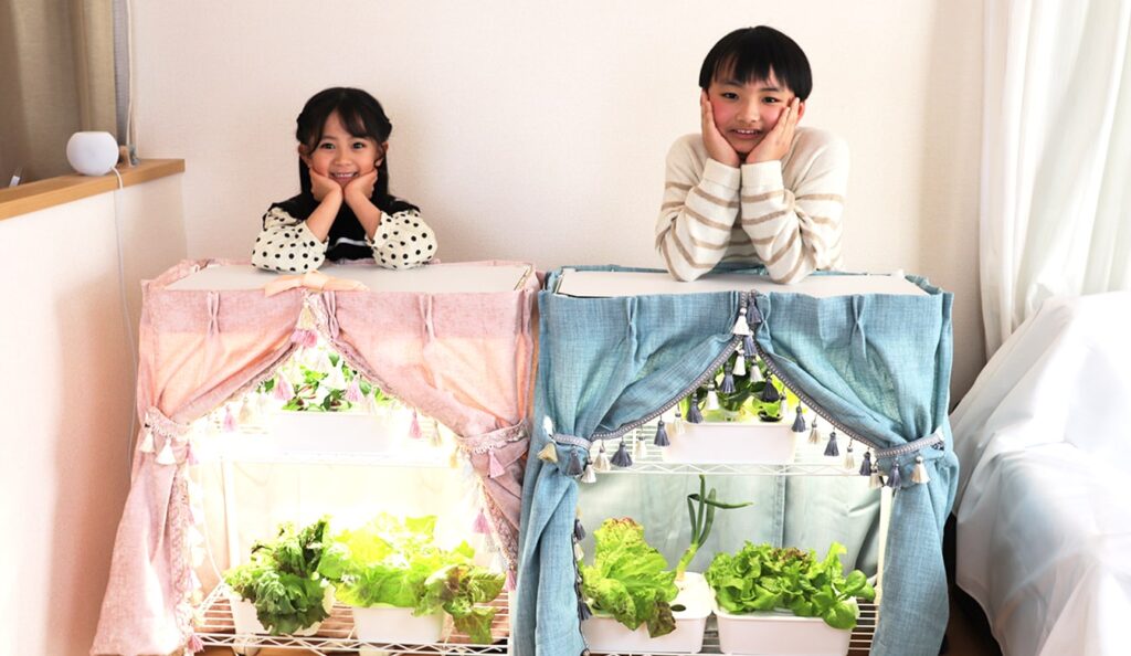 ユニコーンラボで野菜栽培